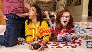 Gamer Girl Threesome Action (2021) English Short Film-FilmStarHD.com