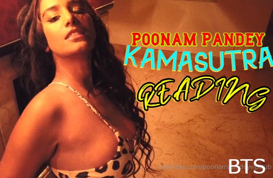 Kama Sutra Reading BTS – 2021 – Poonam Pandey OnlyFans Latest Video